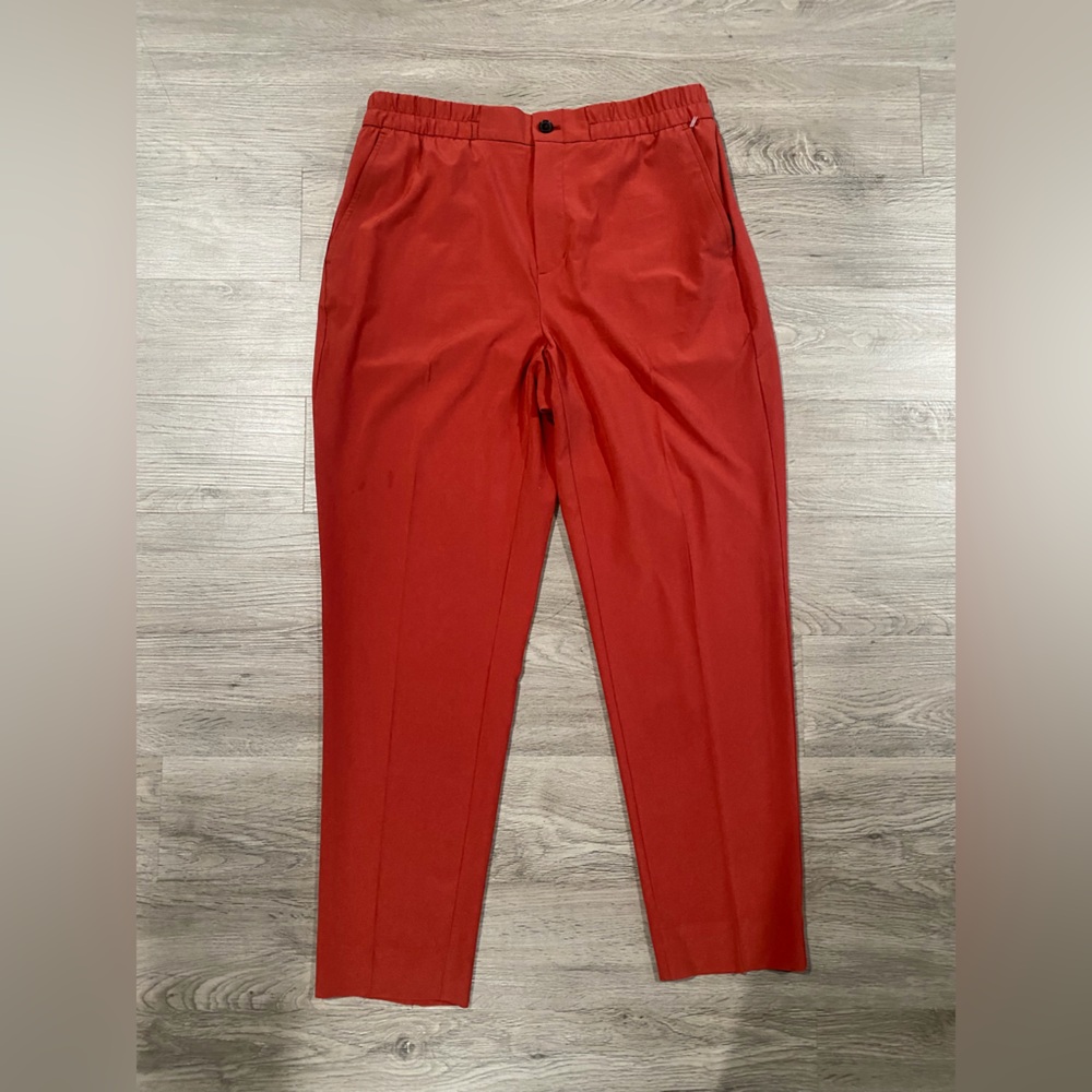 Banana Republic Rust Red Work‎ Casual Pants Air Stretch